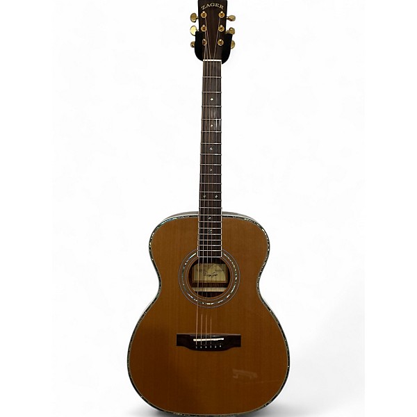 Used Zager ZAD800M Acoustic Guitar Natural Guitar Center