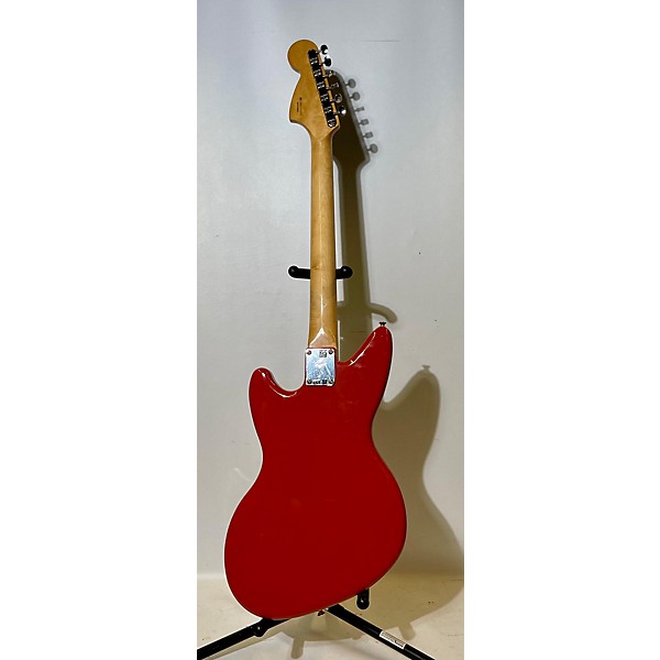 Used Fender Used Fender Jagstang Fiesta Red Solid Body Electric Guitar