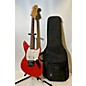 Used Fender Used Fender Jagstang Fiesta Red Solid Body Electric Guitar