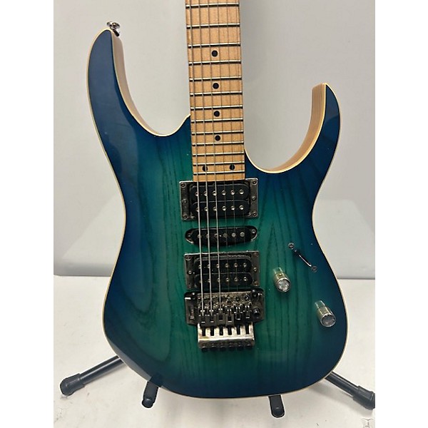 Used Ibanez Used Ibanez RG370 AHMZ BLUE MOON BURST Solid Body Electric Guitar