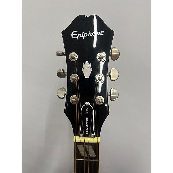 Used Epiphone Hummingbird Pro Faded Acoustic Electric Guitar