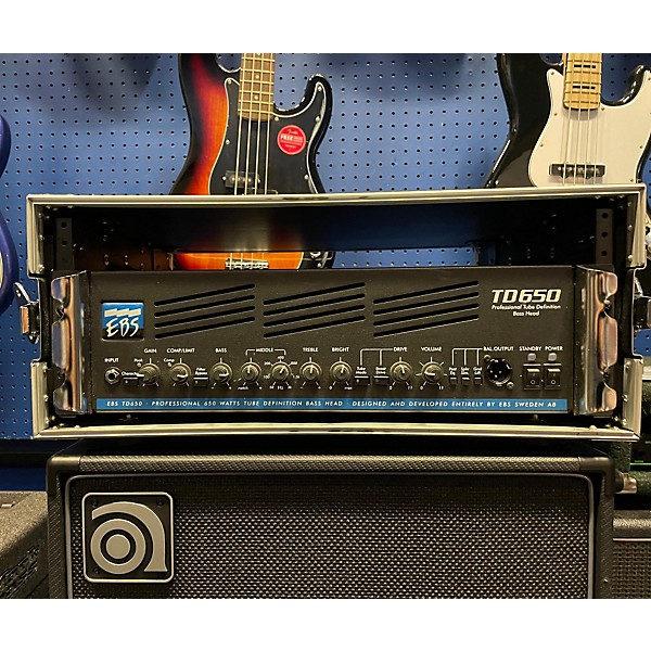 Used EBS TD650 Bass Amp Head