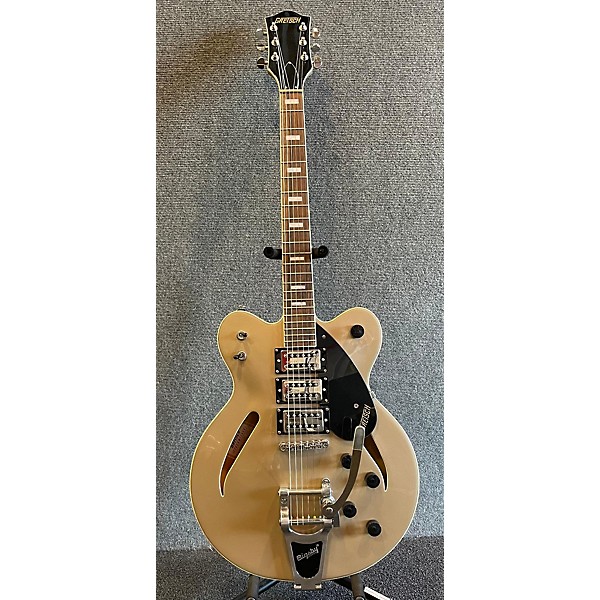 Used Gretsch Guitars Used Gretsch Guitars G2627T SHRL GLD Gold Hollow Body Electric Guitar