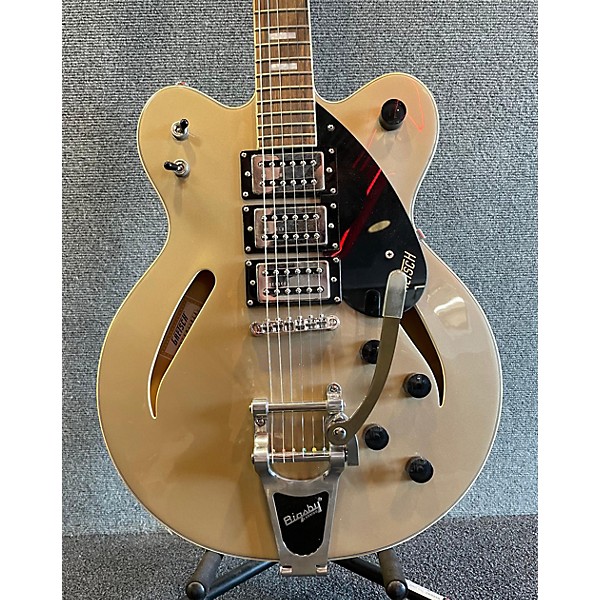 Used Gretsch Guitars Used Gretsch Guitars G2627T SHRL GLD Gold Hollow Body Electric Guitar