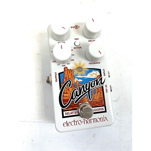 Used Electro-Harmonix Canyon Delay And Looper Effect Pedal