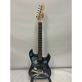 Used Woodrow Guitars Used Woodrow Guitars Northender Blue Solid Body Electric Guitar