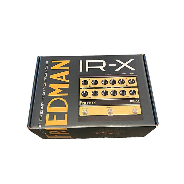 Used Friedman IR-X Dual Tube Guitar Preamp