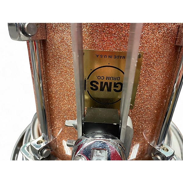Used GMS 6 Piece GRANDMASTERS Gold Drum Kit