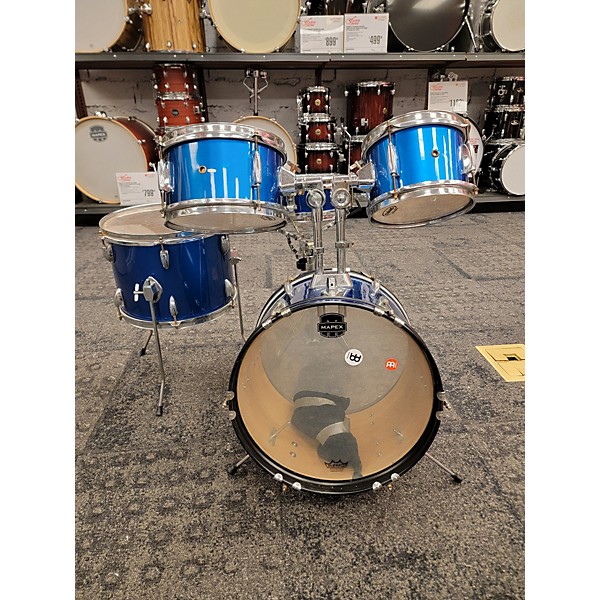 Used Mapex Rebel 5 Piece Junior Kit Drum Kit