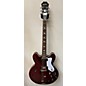 Used Epiphone Used Epiphone Riviera Sparkling Burgandy Hollow Body Electric Guitar thumbnail