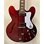 Used Epiphone Used Epiphone Riviera Sparkling Burgandy Hollow Body Electric Guitar