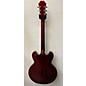 Used Epiphone Used Epiphone Riviera Sparkling Burgandy Hollow Body Electric Guitar