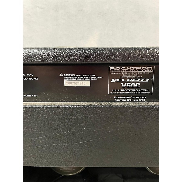 Used Rocktron Velocity V50C Guitar Combo Amp