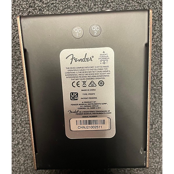 Used Fender Used Fender Acoustic Reverb Effect Pedal