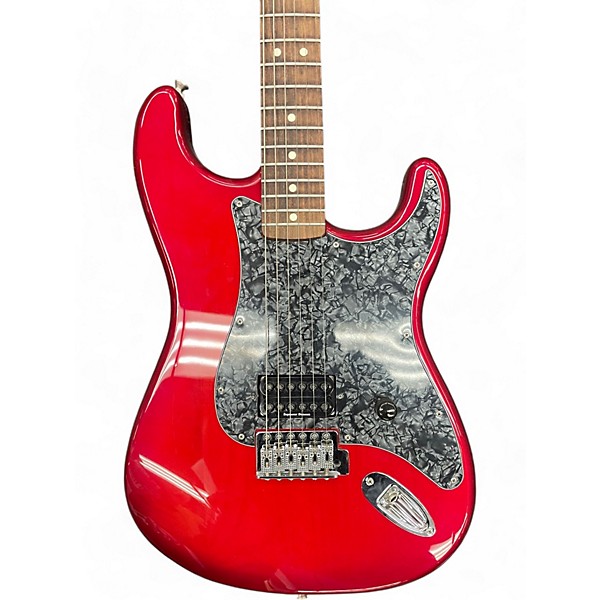 Used Fender Player Stratocaster Candy Red Burst Solid Body Electric Guitar