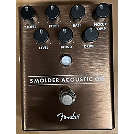 Used Fender Used Fender Smolder Acoustic OD Effect Pedal