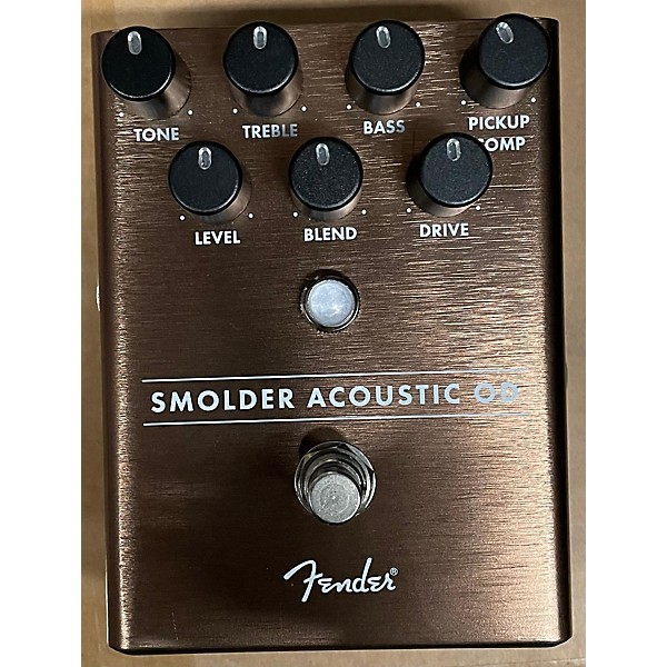 Used Fender Smolder Acoustic OD Effect Pedal