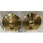 Used MEINL 14in HSC HI HAT PAIR Cymbal thumbnail