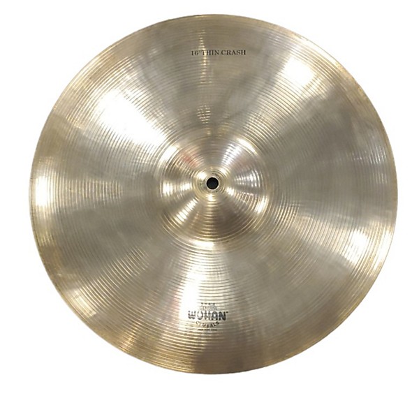 Used Wuhan Cymbals & Gongs 16in Thin Crash Cymbal