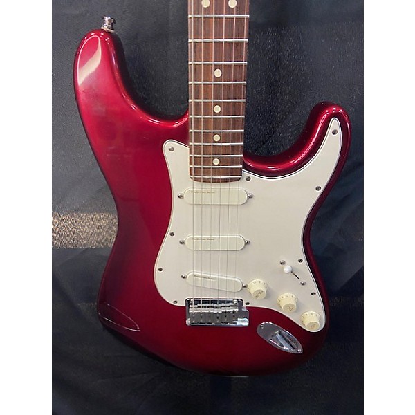 Vintage Fender Vintage 1995 Fender Stratocaster Plus Crimson Burst Solid Body Electric Guitar