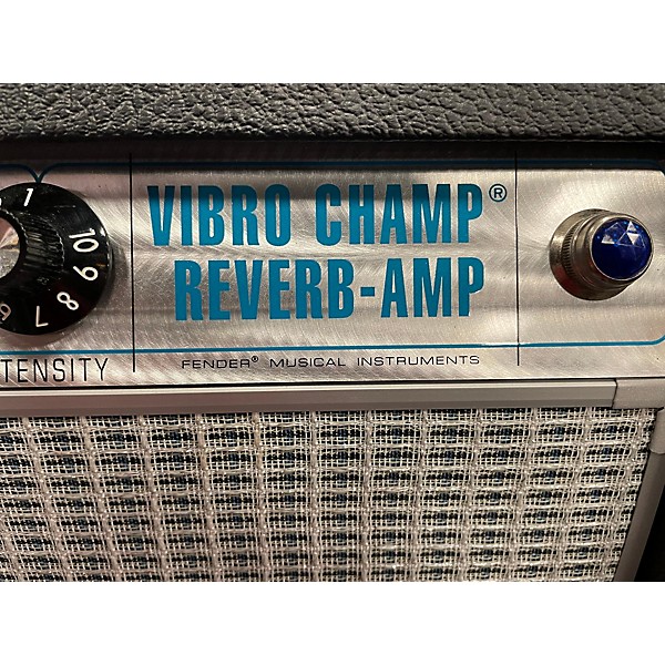 Used Fender 68 Custom Vibro Champ Reverb Tube Guitar Combo Amp