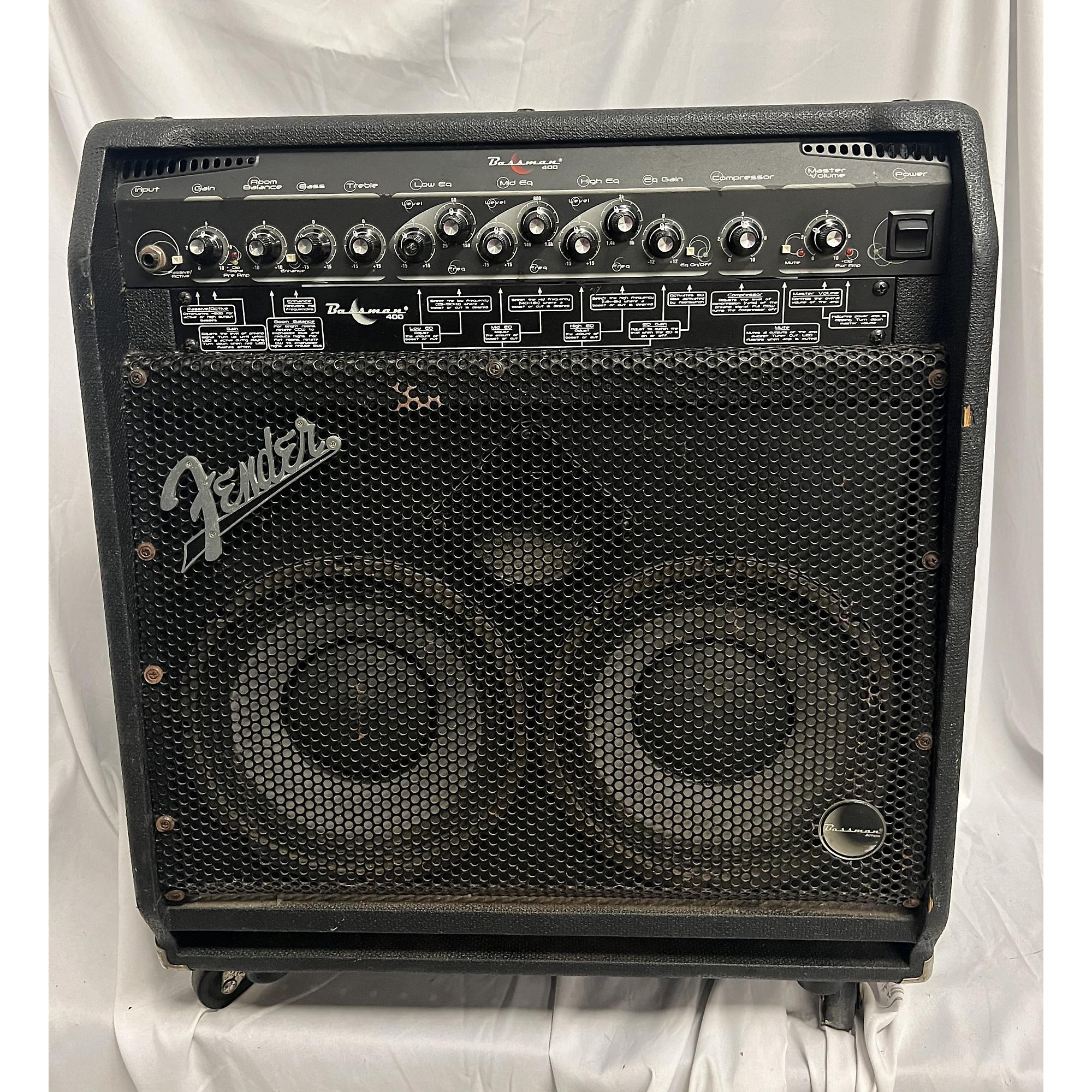 Used Fender Bassman 400 Bass Combo Amp | Guitar Center