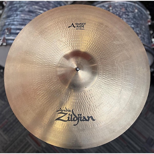 Used Zildjian 21in A Series Sweet Ride Cymbal