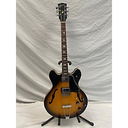 Vintage Gibson Vintage 1976 Gibson 1976 ES-335TD Sunburst Solid Body Electric Guitar