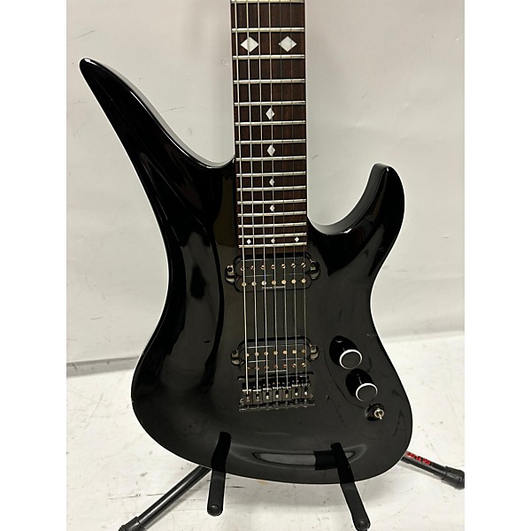 Used Schecter Guitar Research Used Schecter Guitar Research Diamond Series Revenger Black Solid Body Electric Guitar