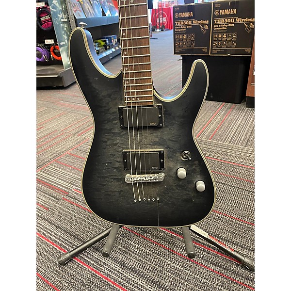 Used Schecter Guitar Research C1 Platinum Solid Body Electric Guitar