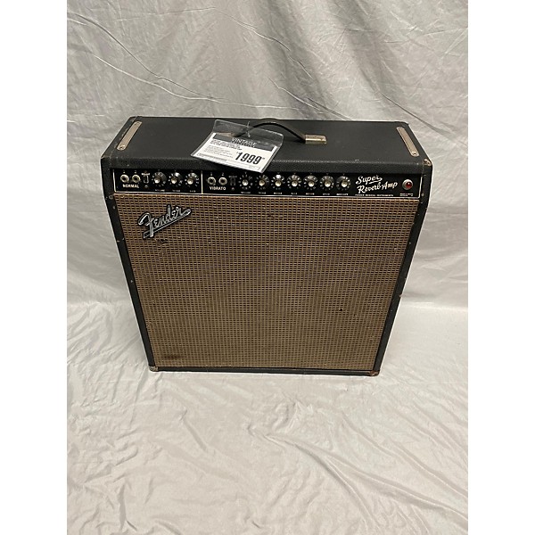 Vintage Fender 1965 1965 Reissue Super Reverb 45W 4x10 Tube Guitar Combo Amp