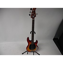 Used Ampeg Used Sterling By Music Man STING RAY Cherry Sunburst Electric Bass Guitar