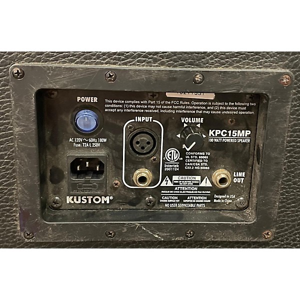 Used Kustom KPC15MP Powered Monitor