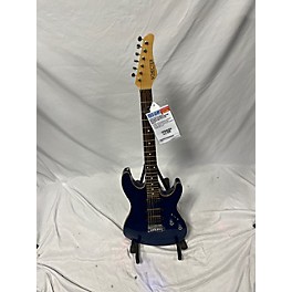 Used Schecter Guitar Research Used Schecter Guitar Research California Custom Blue Solid Body Electric Guitar