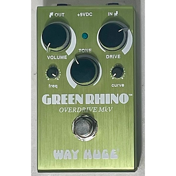 Used Way Huge Electronics Wm22 Green Rhino "smalls" Effect Pedal