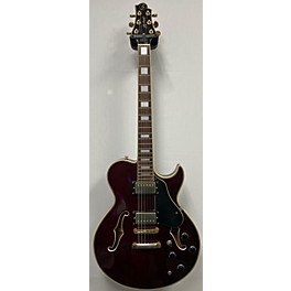 Used Greg Bennett Design by Samick Used Greg Bennett Design By Samick JZ-123 Dark Red Hollow Body Electric Guitar