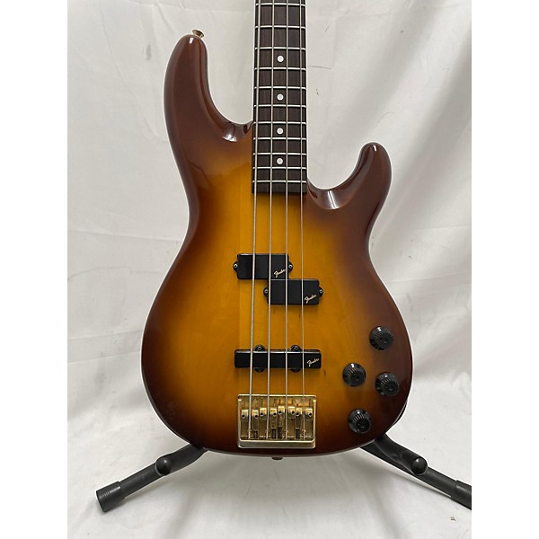 Used Fender Used 1980s Fender MIJ Precision Bass Lyte Brown Sunburst Electric Bass Guitar