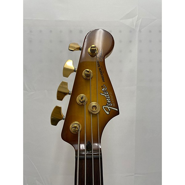 Used Fender Used 1980s Fender MIJ Precision Bass Lyte Brown Sunburst Electric Bass Guitar