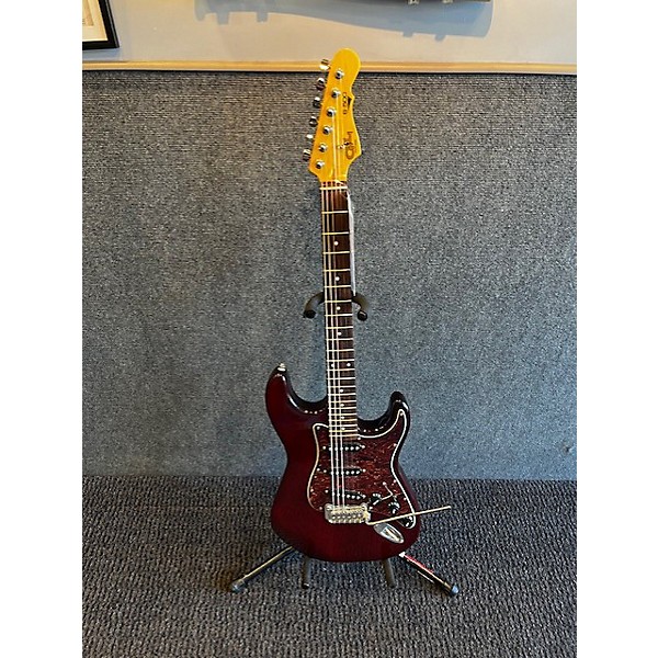 Used G&L S500 Trans Red Solid Body Electric Guitar