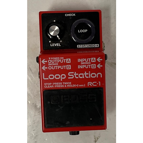 Used BOSS RC1 Loop Station Pedal