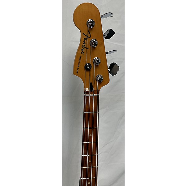 Used Fender Player Plus Active Precision Bass Left Handed Electric Bass Guitar