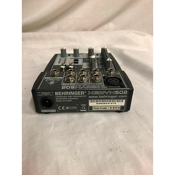 Used Behringer Xenyx 502 Unpowered Mixer