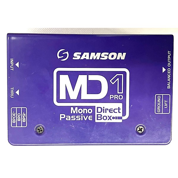 Used Samson MD1 PRO Direct Box