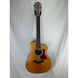 Used In Store Used Used Taylor 254ce DLX Natural 12 String Acoustic Electric Guitar