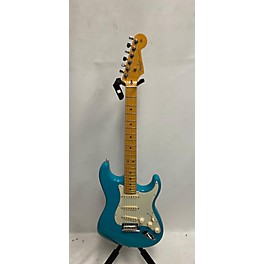 Used 2022 Fender American Professional II Stratocaster MIAMI BLUE Solid Body Electric Guitar