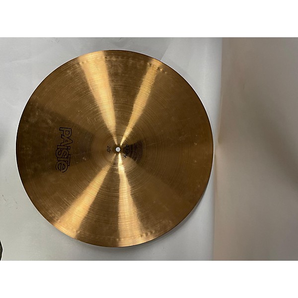 Used Paiste 1980 20in 2002 Ride Cymbal