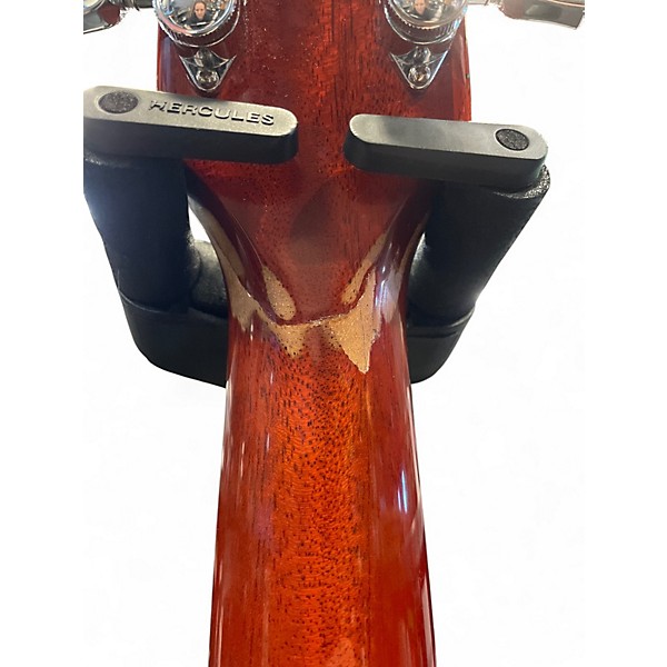 Used Gibson Les Paul Traditional Pro V Flame Top Cherry Sunburst Solid Body Electric Guitar