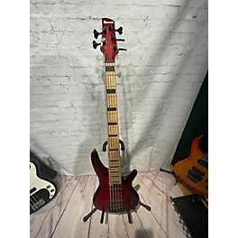 Used Ampeg Used Ibanez Adam Nitti Signature ANB205 Wine Red Electric Bass Guitar