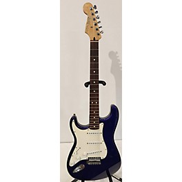 Used Ampeg Used 2000s Fender Standard Stratocaster Left Handed Blue Electric Guitar