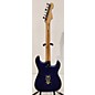 Used Used 2000s Fender Standard Stratocaster Left Handed Blue Electric Guitar